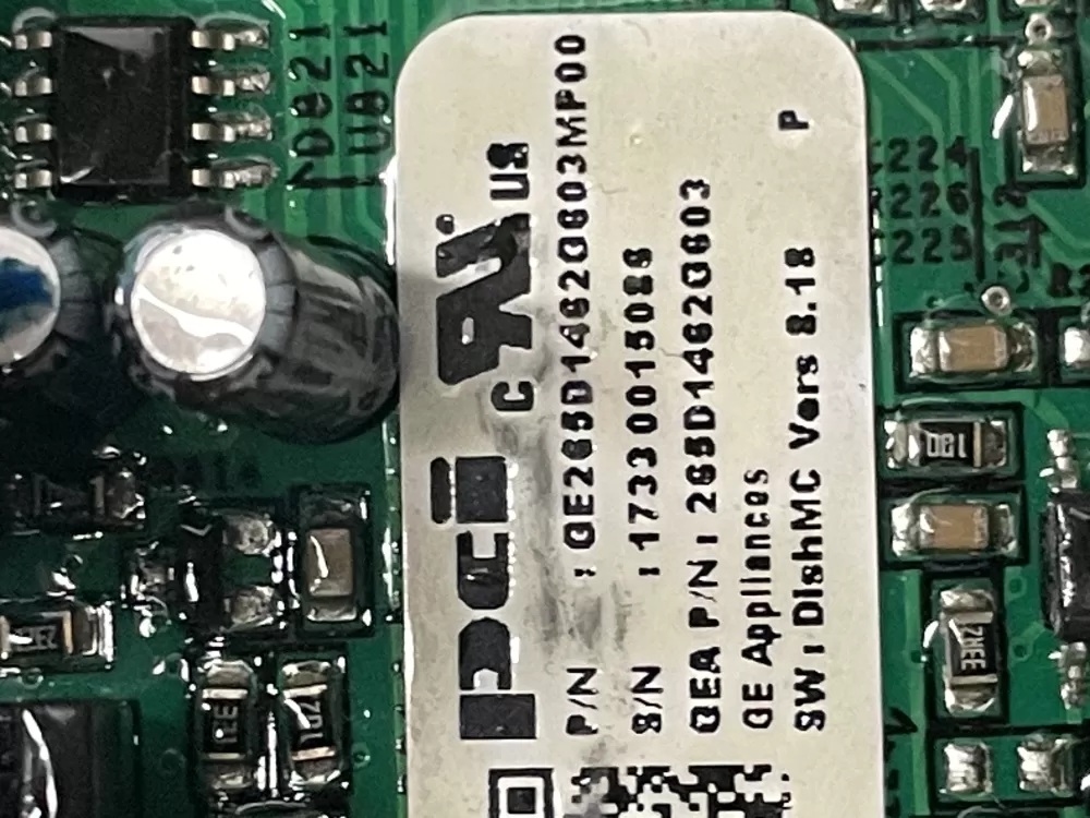 GE 265D1462G603 Dishwasher Control Board AZ21695 | WM1173