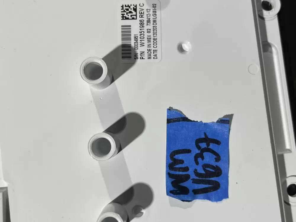 Kenmore W10272636 W10351986 WPW10351986 Washer Control Board AZ94535 | Wmv637