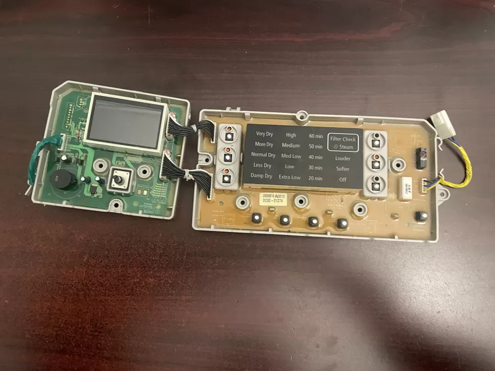 Samsung DC92-00162A DC92-00162B Dryer Control Board