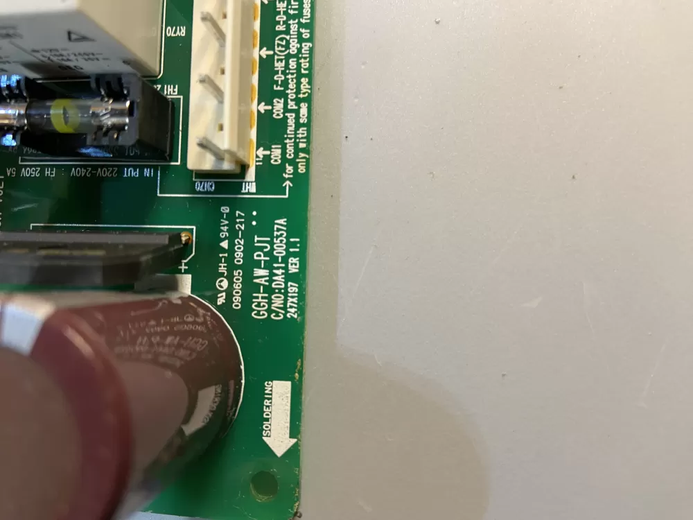 Samsung DA41-00538G DA41-00537A Refrigerator Control Board AZ101916 | BG1969