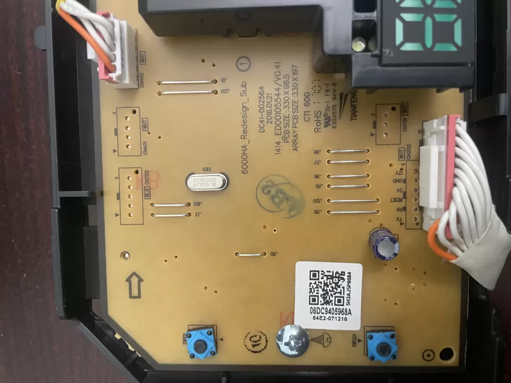 Samsung Whirlpool DC94 05968A Washer Control Board AZ97238 | KMV153