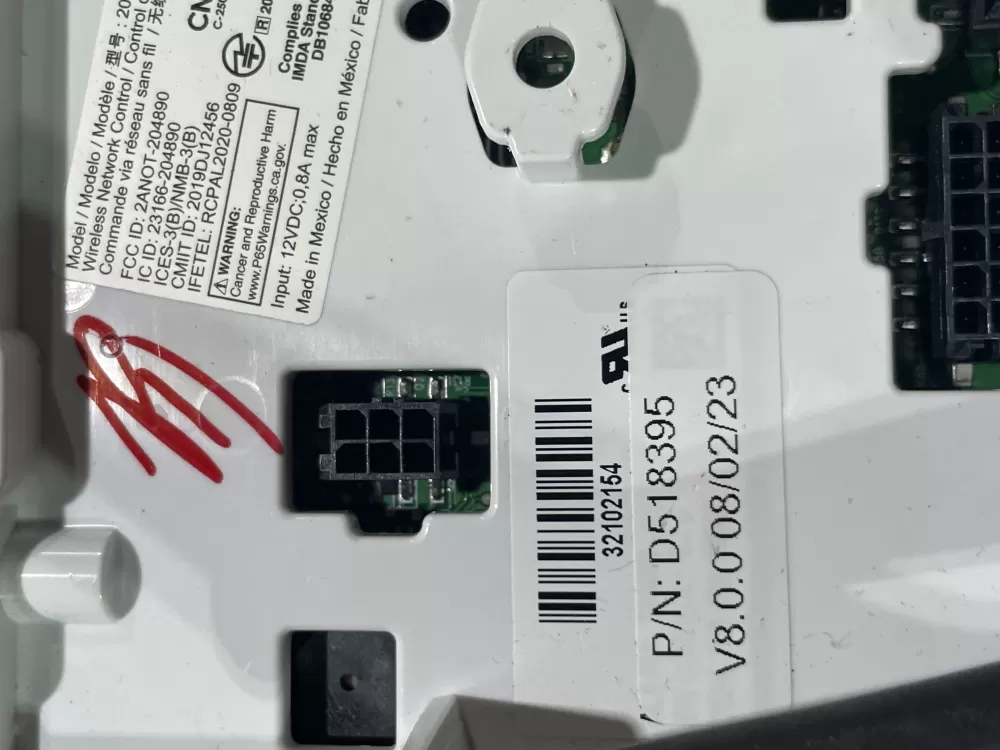 Alliance 205220 204890 Wireless Network Control AZ149645 | Wm827