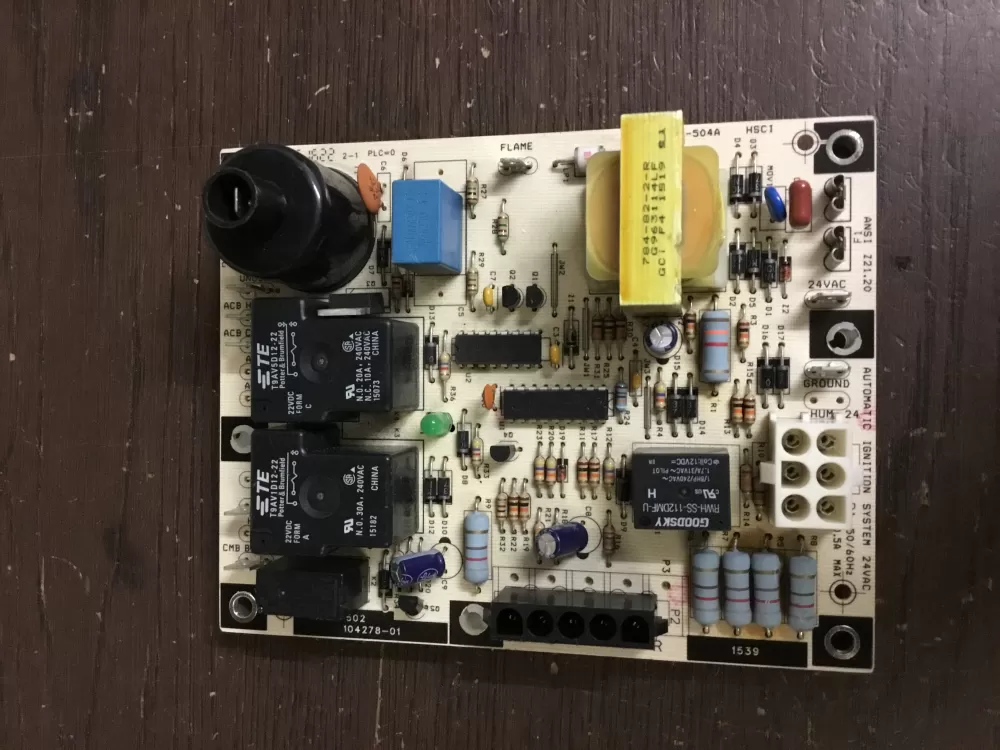 Rheem Lennox Furnace Control Board Circuit 1097-502-1 AZ8704 | NR508