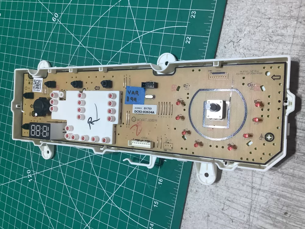 Samsung Dryer Control Board Panel Dc97-18718k AZ168923 | VAR399