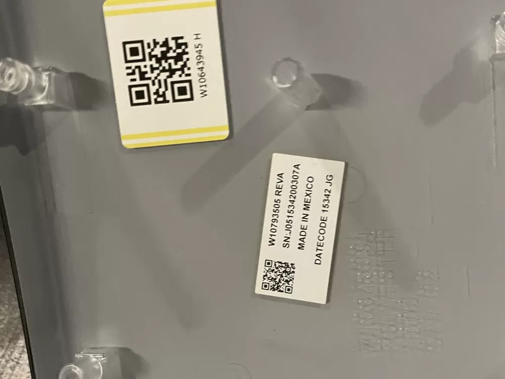 Kenmore W10793505 W10643945 Dryer Control Board UI Panel AZ27643 | WMV153