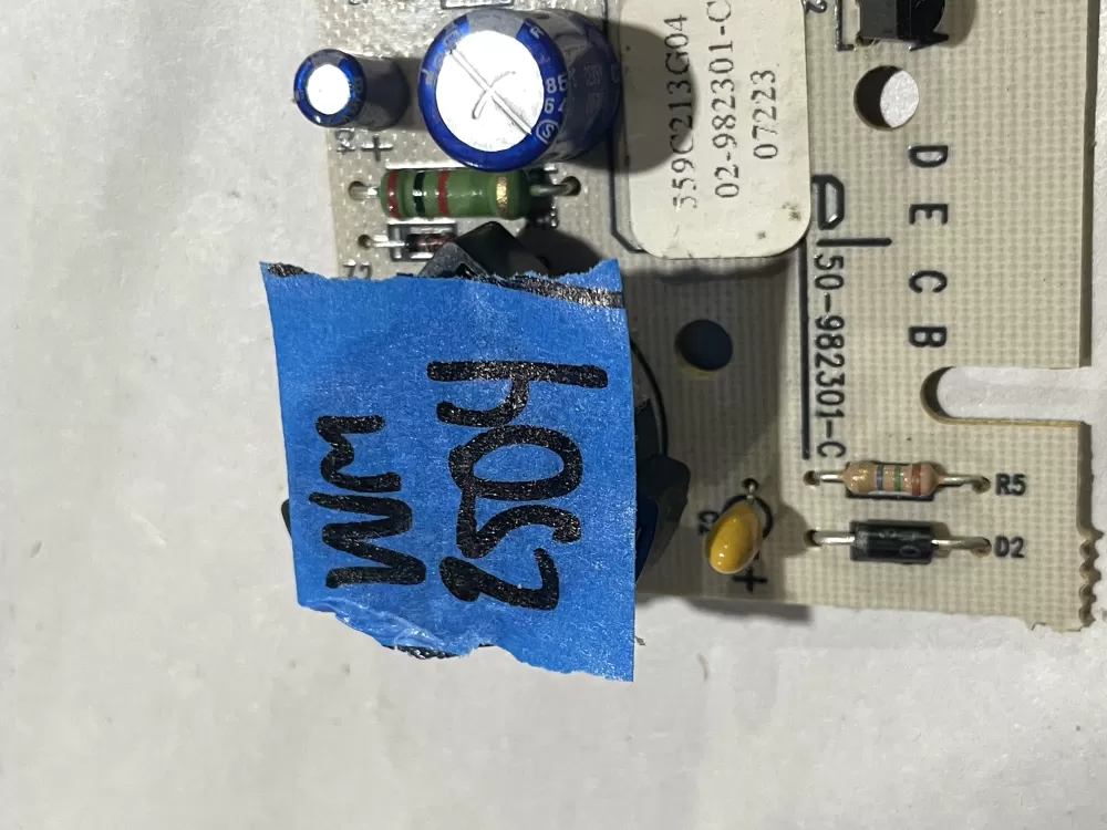 GE 559C213G05 50-982301-D 50-982301-E Dryer Control Board AZ184230 | Wm2504