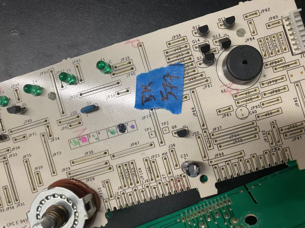 GE 175D5261G040 EBX1129P004 WH12X10614 Washer Control Board AZ20123 | BK577