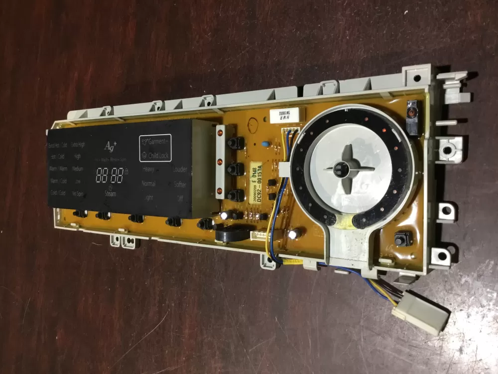Samsung DC92 00151A Washer Control Board AZ66642 | NRV572