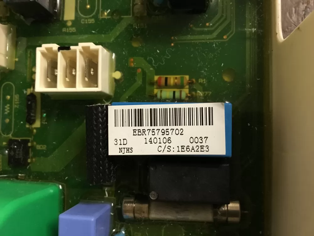 LG EBR75795701 EBR75795702 PS7793287 Washer Control Board AZ16115 | NR221