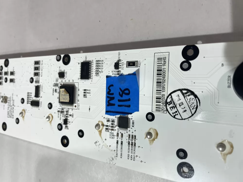 LG EBR76249301 Refrigerator Control Board Display AZ205893 | Wm118