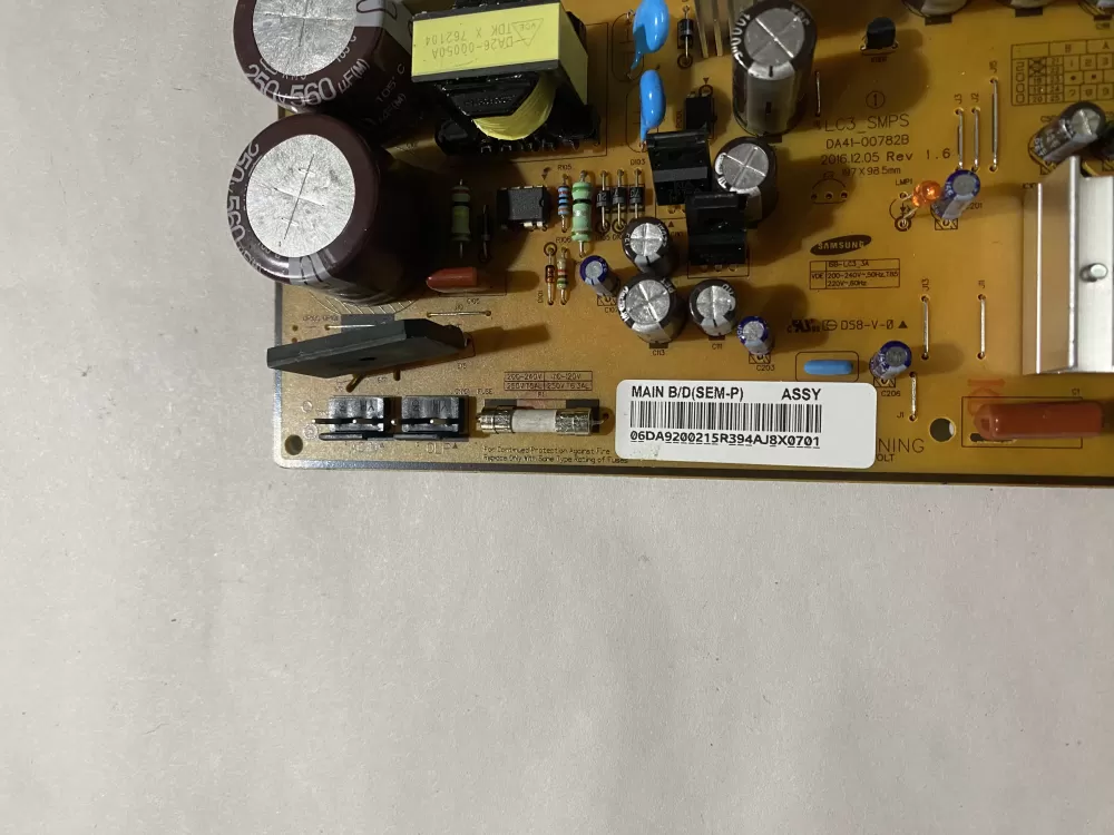Samsung DA92-00215R Refrigerator Inverter Control Board AZ195824 | BK1743