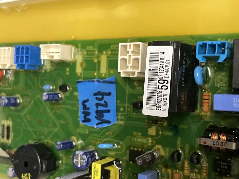 LG EAX61170502 EBR62707659 Dryer Control Board AZ208621 | Wmv924