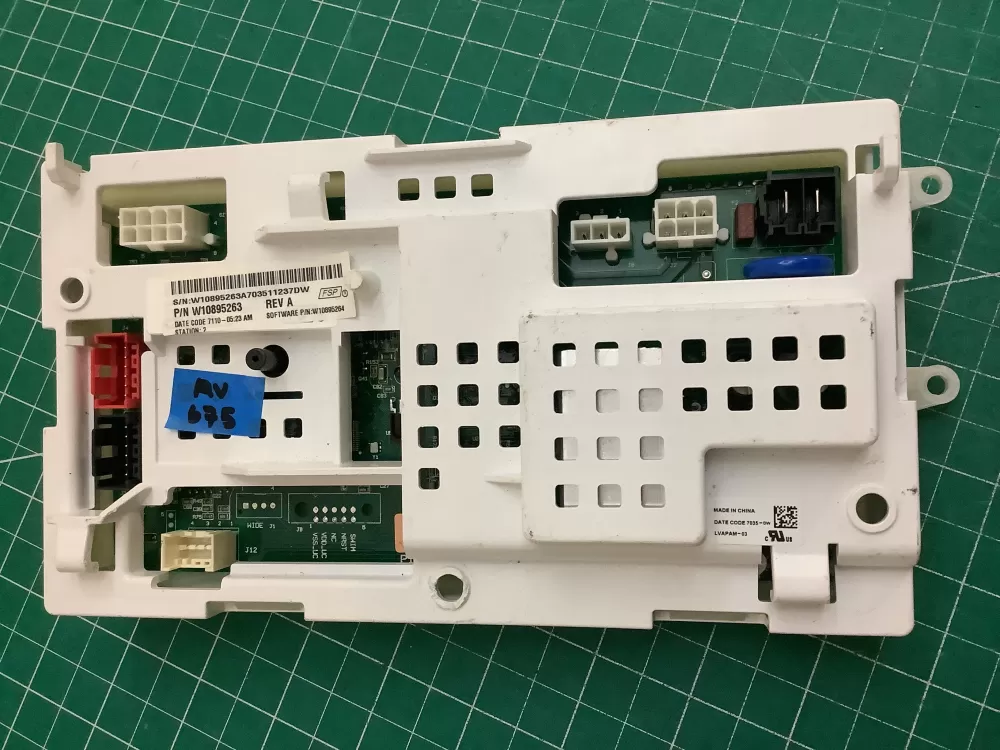 Whirlpool KitchenAid Roper W10916476 Washer Control Board AZ219165 | ARV675