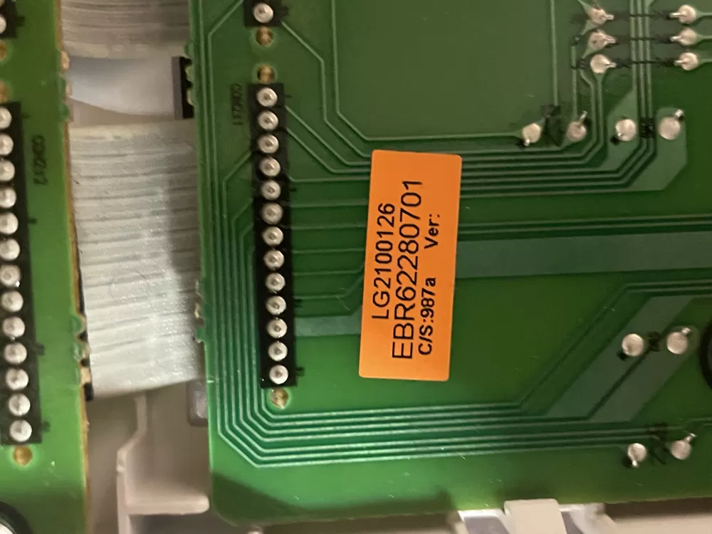 Kenmore LG Whirlpool EBR62280701 Washer Control Board AZ39881 | Wmv395
