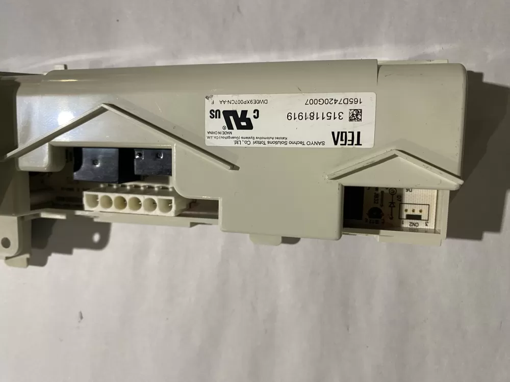 GE Dishwasher 165D7420G007 Control Board AZ190860 | BKV875