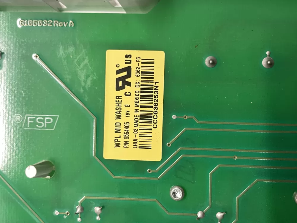 Whirlpool Maytag Kenmore 8571942 8564405 Washer Control Board AZ202650 | Wmv822