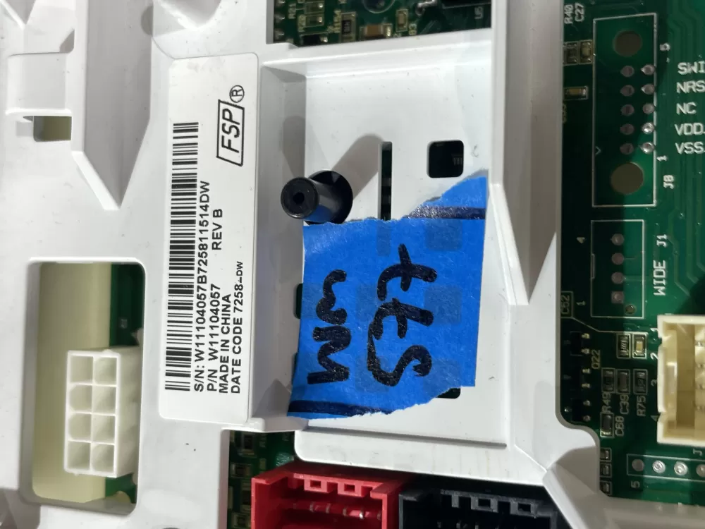Whirlpool W11104057 W11176458 W11284809 Dryer Control AZ205293 | Wm577