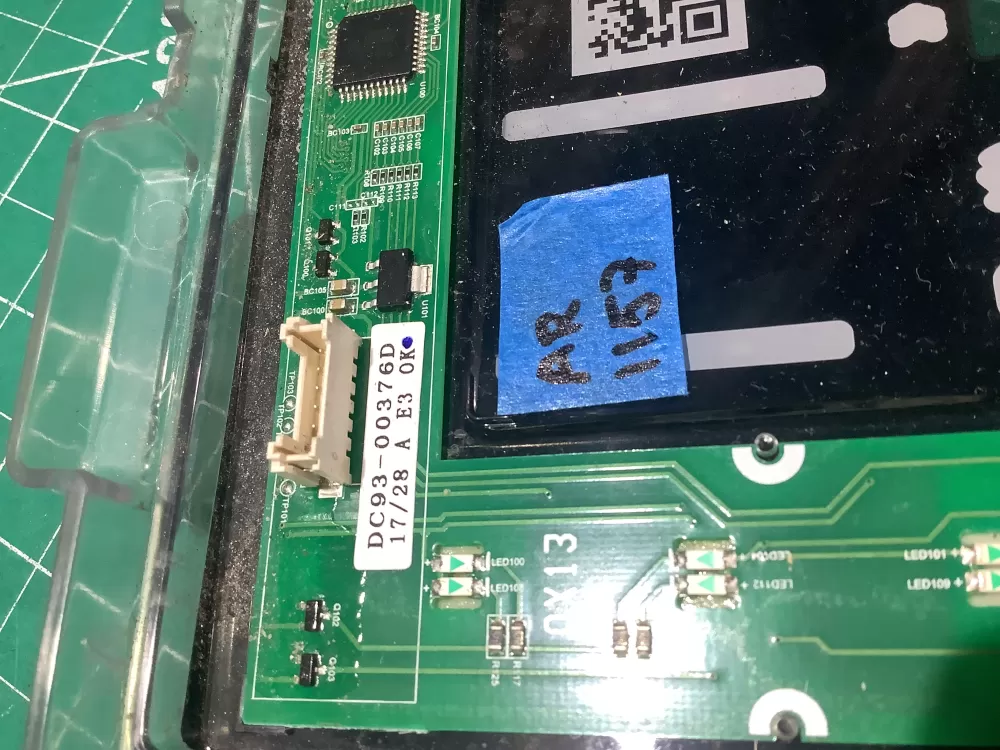 Samsung Washer Control Inlay DC93-00376D DC64-03116B AZ184463 | AR1157