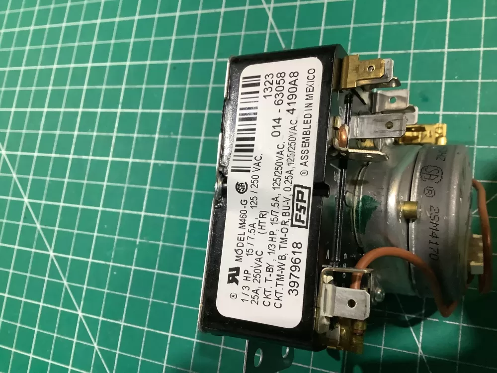 Whirlpool Amana Admiral AP6009056 3979618 3979618R Dryer Timer AZ148051 | NR2484