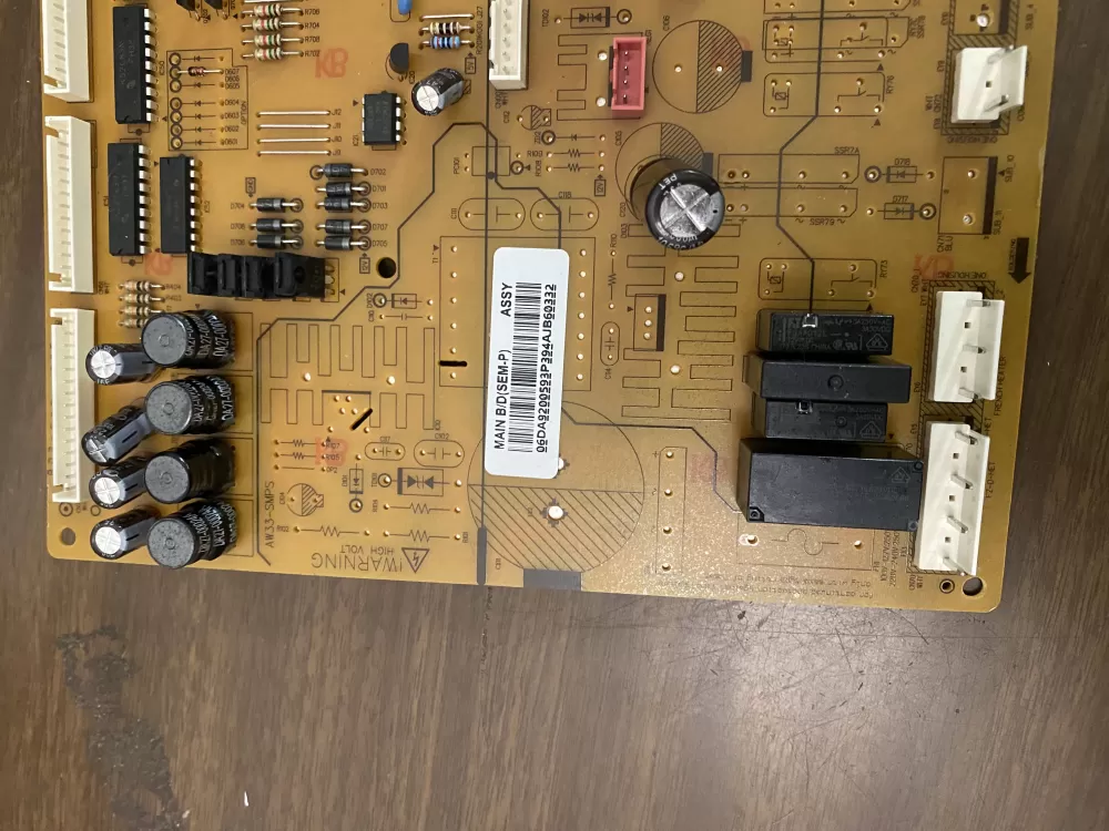 Samsung DA92 00593P Refrigerator Control Board Main AZ56154 | BK1991