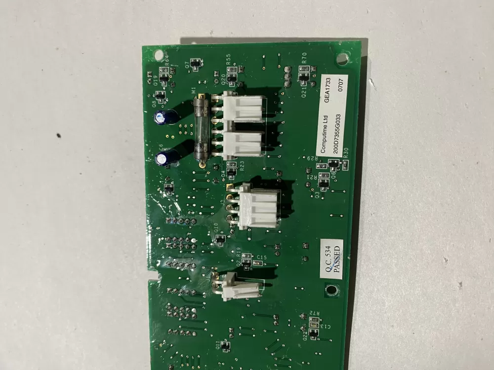 GE REFRIGERATOR DISPENSER CONTROL BOARD PART # WR55X10841 AZ135659 | BK2340