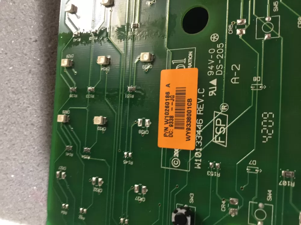 Whirlpool Maytag W10260186 W10258434 Washer Control Board AZ101896 | NR332