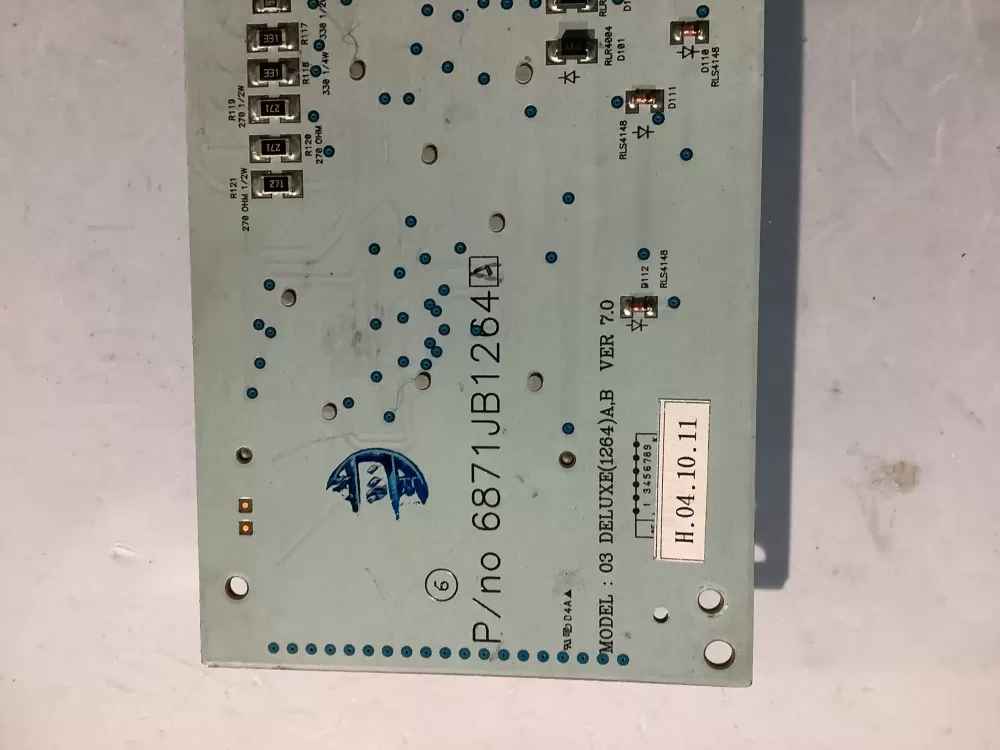 LG 6871JB1264L Refrigerator Control Board AZ116992 | BG2170