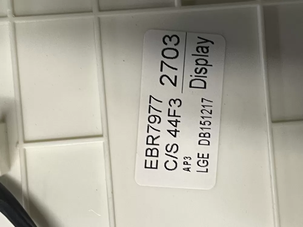 LG AP5977827 EBR79772703 Washer Control Board AZ15846 | WMV218