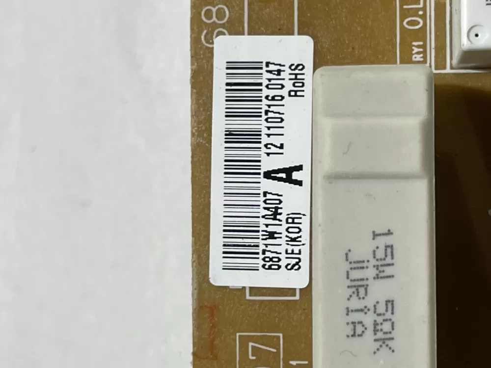 LG 6871W1A407A Microwave General Electric Control Board AZ140248 | Wm2352