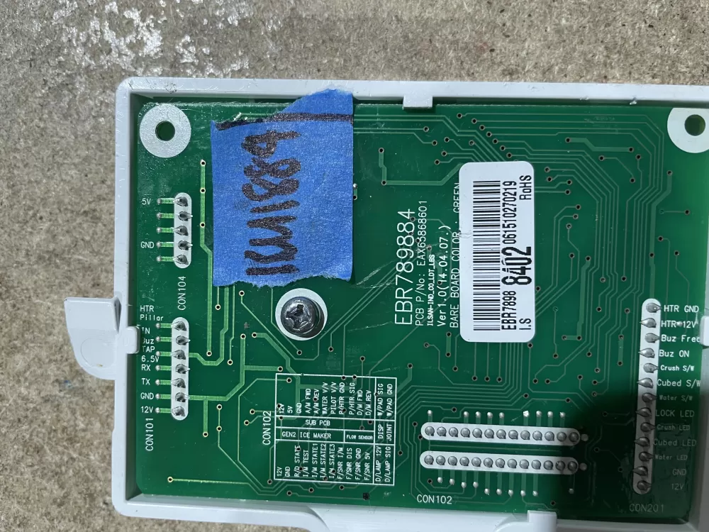 Kenmore EBR78988402 Refrigerator Display Power Control Board AZ62315 | KM1884