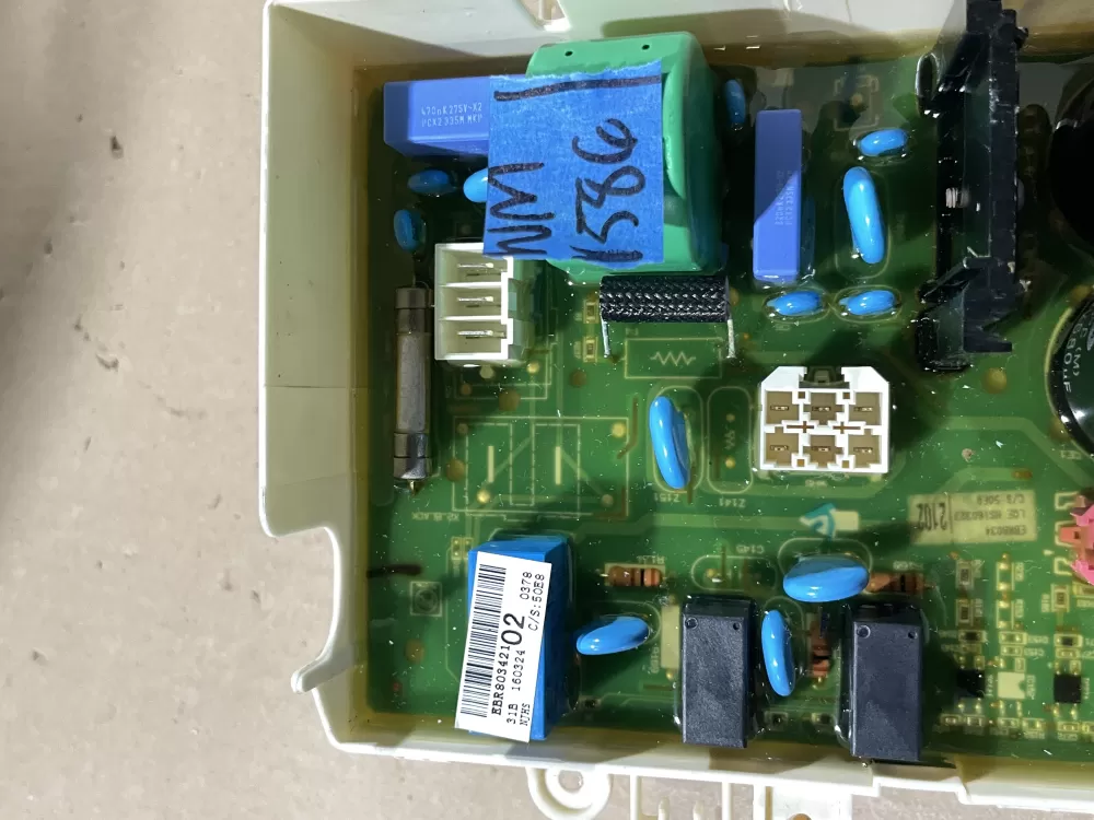 LG EBR80342110 EBR80342102 PS11711008 Washer Control Board AZ65187 | Wmv586