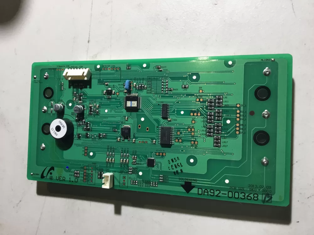 Samsung DA92-00368B Refrigerator Dispenser UI Control Board AZ38128 | NR3
