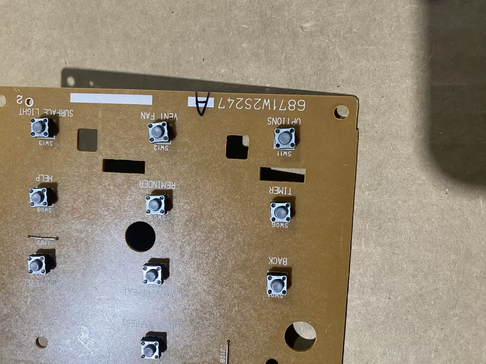 GE 6871W2S247A 6870W2A247A Microwave Control Board AZ91999 | BK1704