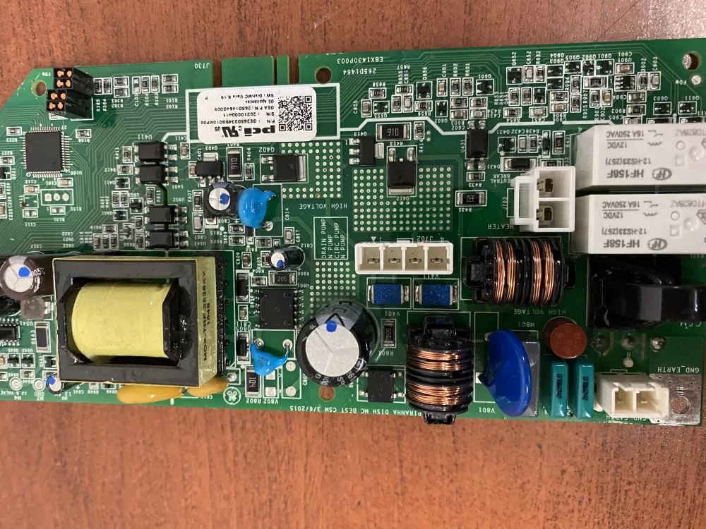 GE WD21X31911  AP7208394  265D1464G009  WD21X24903  WD21X24802  WD21X22811  WD21X23459  WD21X26943  WD21X10539  WD21X20447  WD21X20722  WD21X22289  WD21X22936  WD21X22950  WD21X23715  WD21X23716  WD21X26942  WD35X20585  WD35X21514  WD35X21854 Dishwasher Control Board