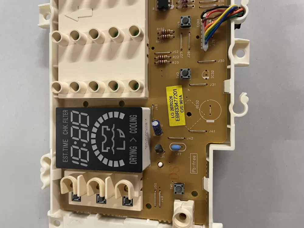 LG EAX32221201 EBR33477201 Dryer Control Board AZ135064 | KMV641