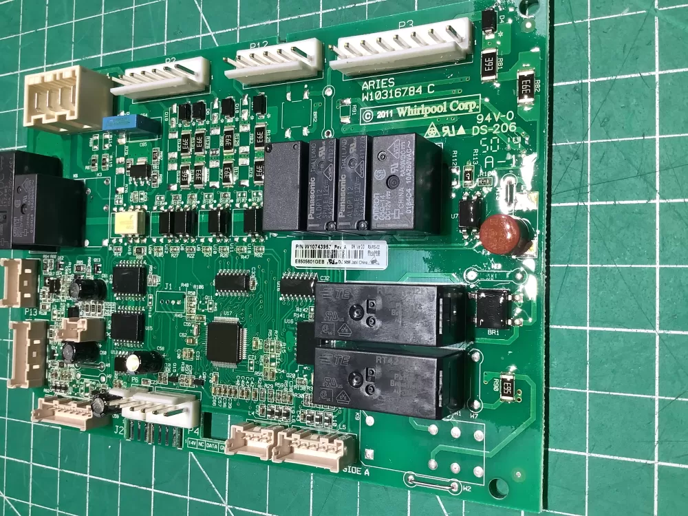 Whirlpool  KitchenAid  Kenmore  Jenn-Air W10743957 WPW10743957 PS11757364 Refrigerator Control Board