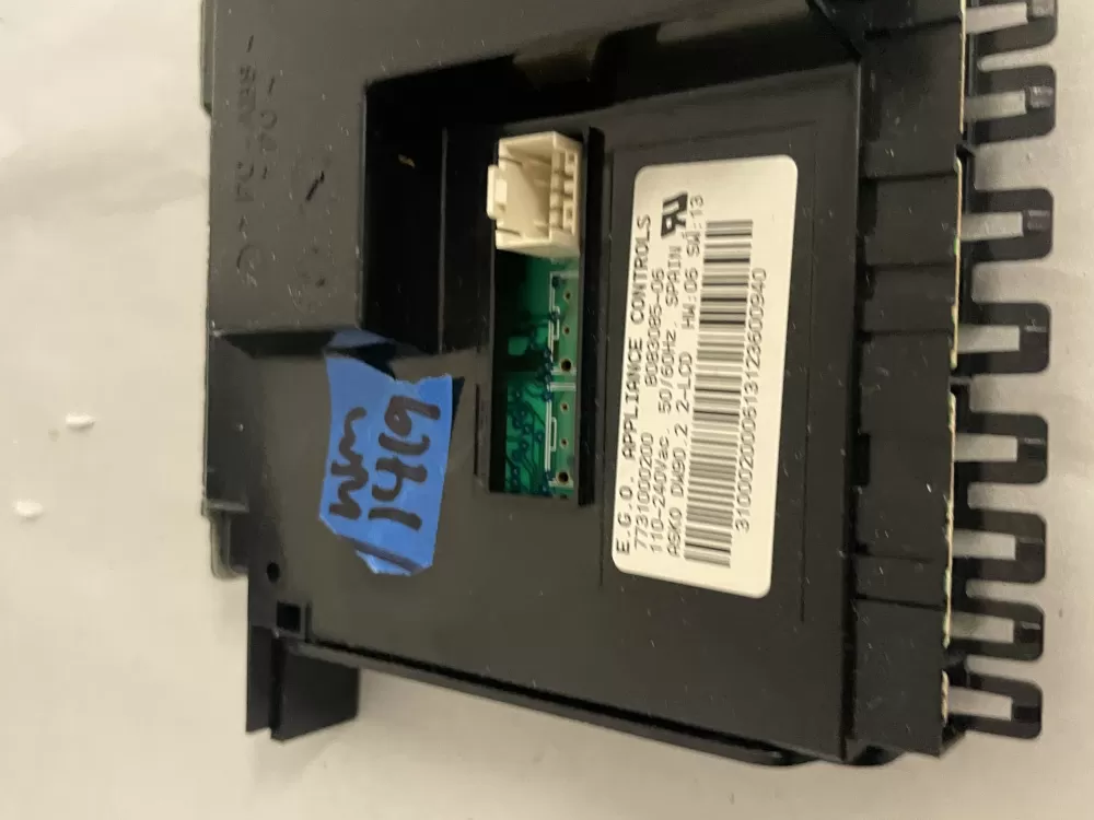 Asko 8083085 06 7731000200 Control Board AZ217790 | Wm1419