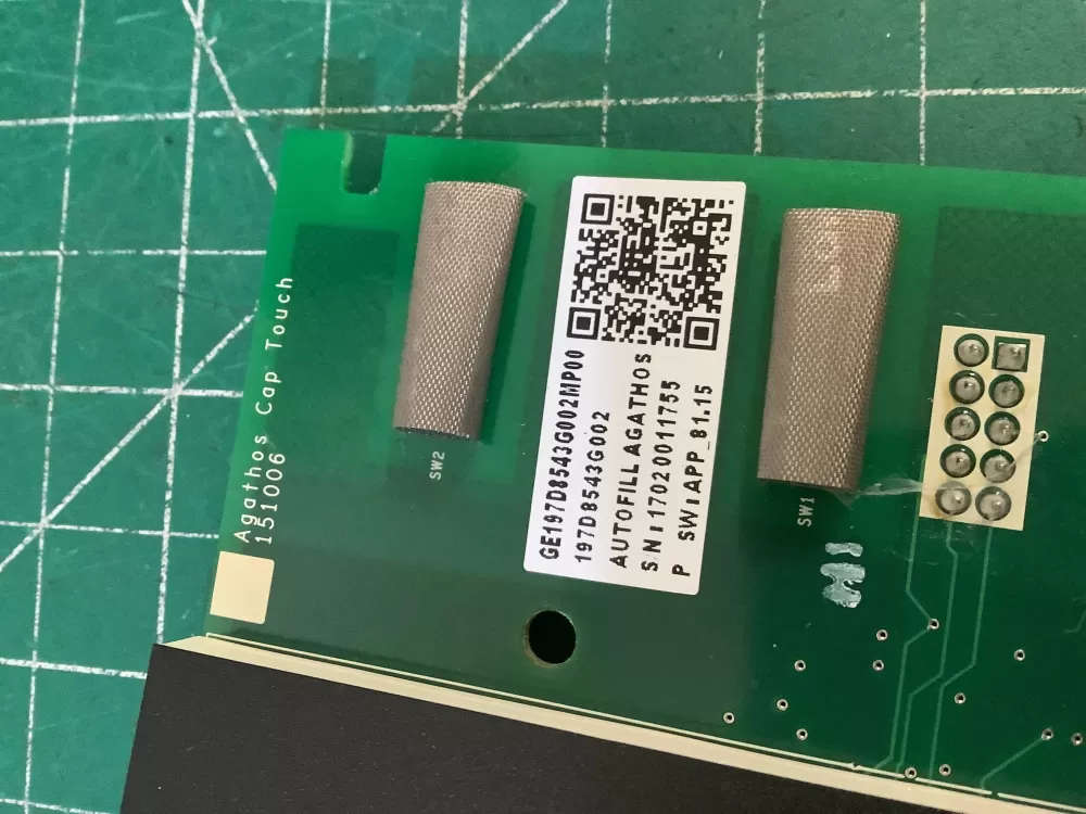 GE 200D5948P011 Refrigerator Display UI Control Board AZ196544 | NR317