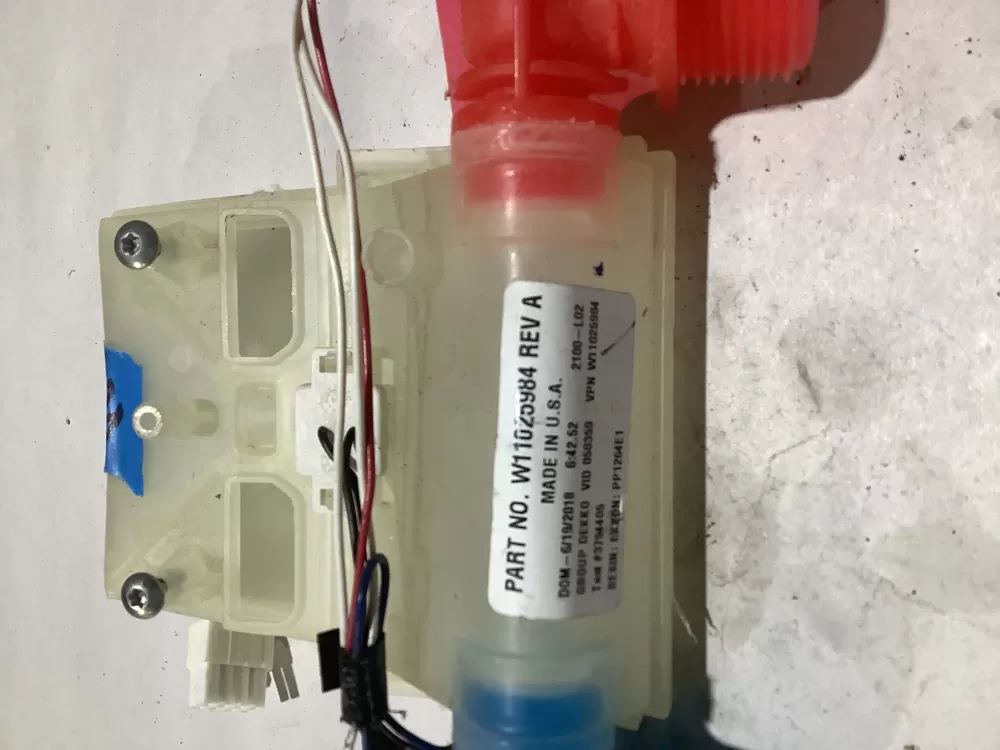 Whirlpool W11210459 Washer Crosley Inglis Water Inlet Valve AZ114831 | Sl38