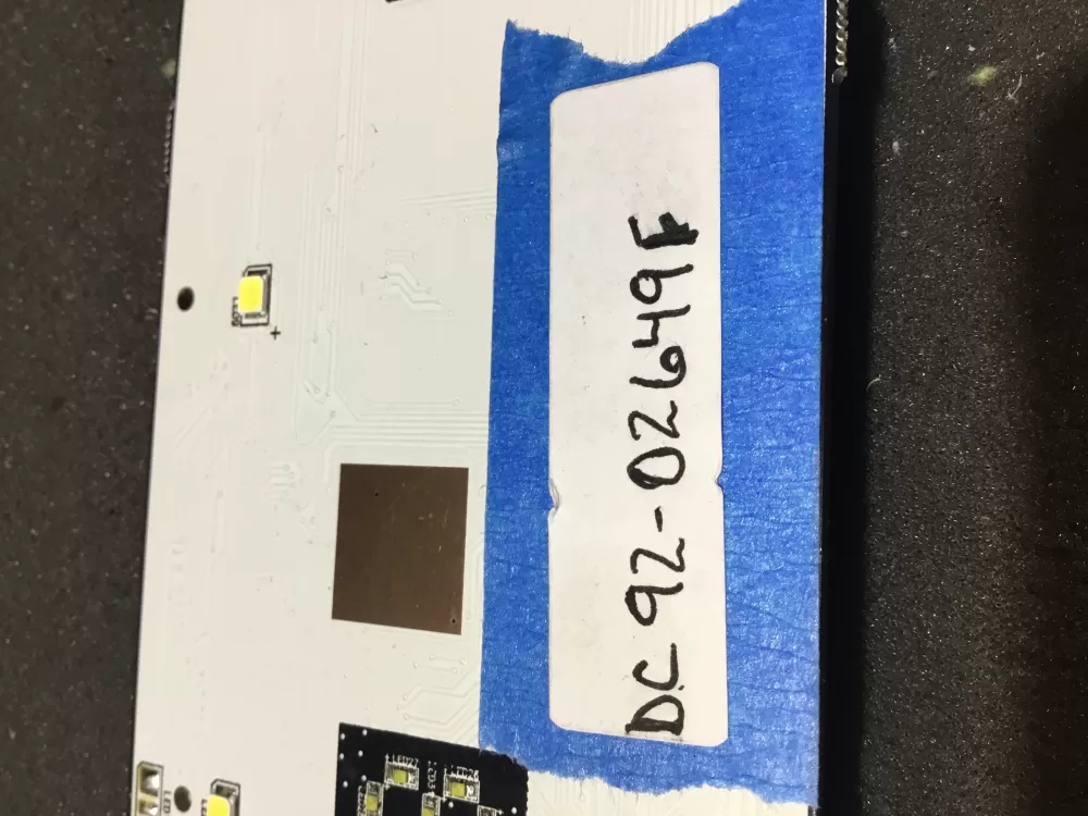 Samsung DC92 02649F 03077A PS16735121 Dryer Control Board AZ96784 | NR56