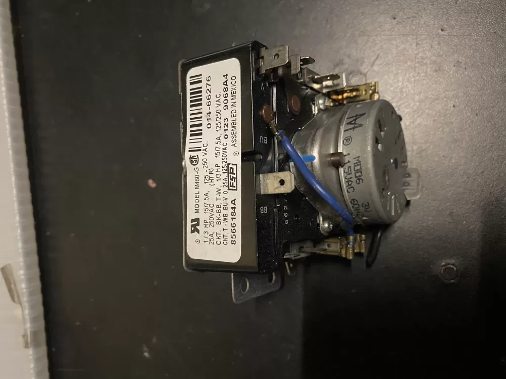 Whirlpool 8566184A 8566184 WP8566184 AP6013380 8566184R PS11746606 Dryer Timer
