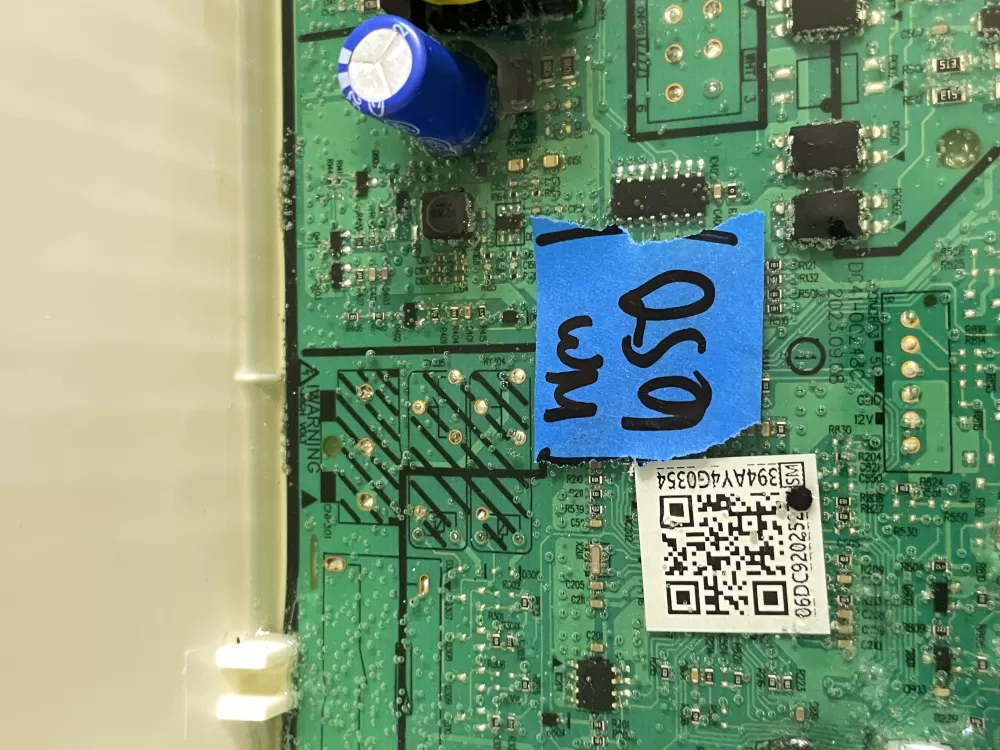 Samsung DC92-02527A Dryer Electronic Control Board AZ194496 | Wm650