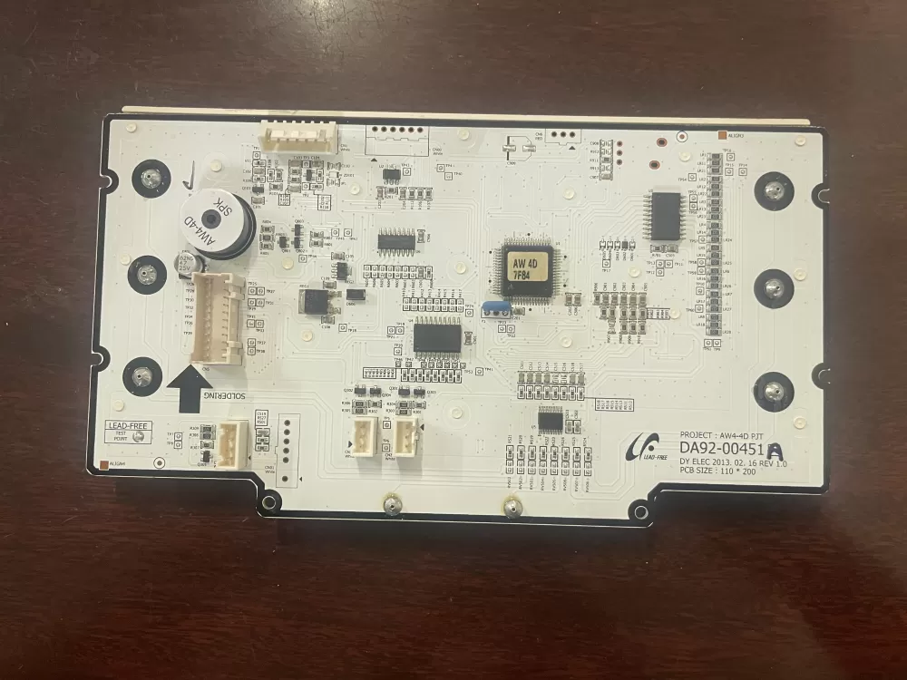 Samsung DA92 00451A Refrigerator Control Board Dispenser AZ47574 | KM1623