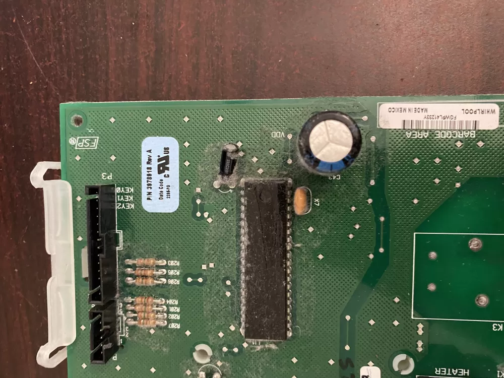 Whirlpool WP8546219 Dryer Control Board AZ35968 | BK346