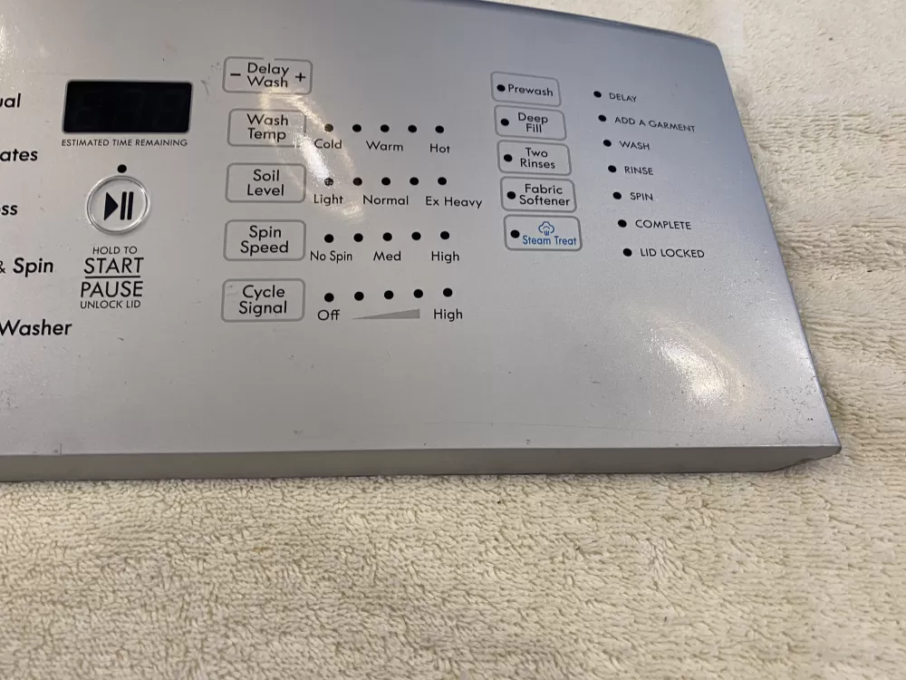 Kenmore W11035072 Washer Control Board Console Panel AZ5590 | V352