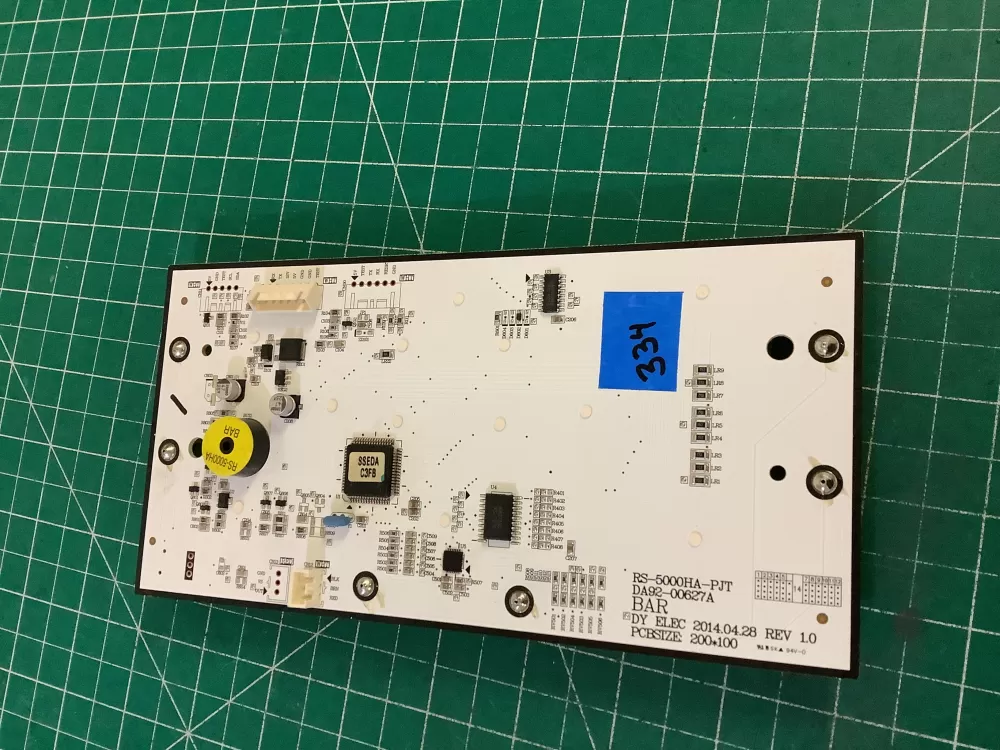 Samsung DA92-00627A Refrigerator Dispenser Control Board AZ204147 | NR334