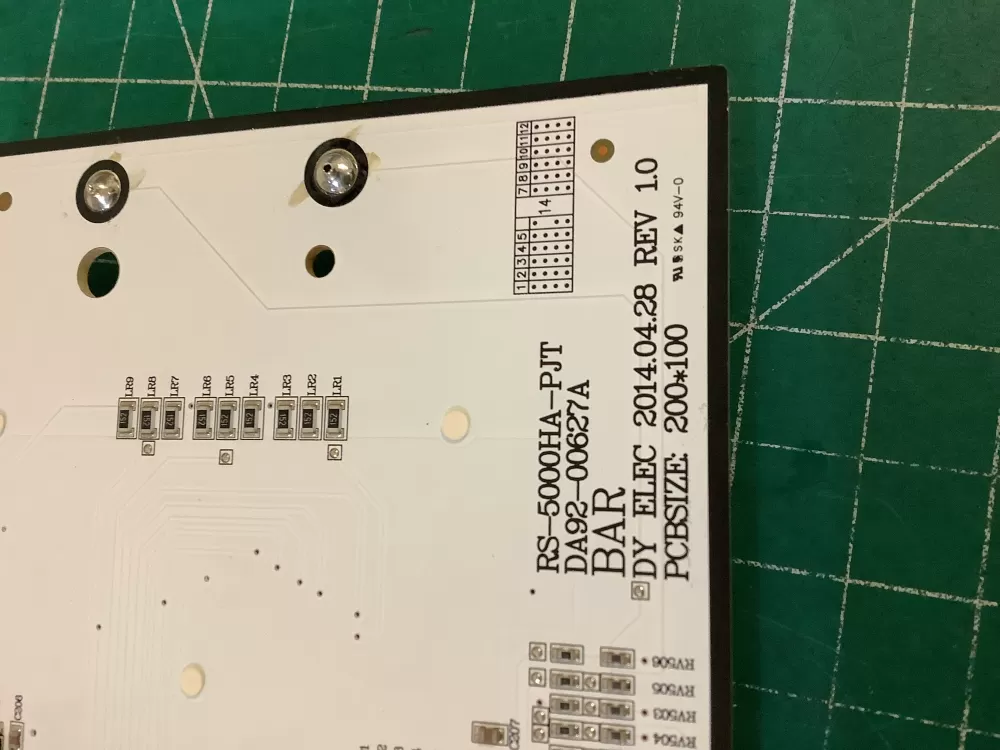 Samsung DA92-00627A Refrigerator Dispenser Control Board AZ204147 | NR334