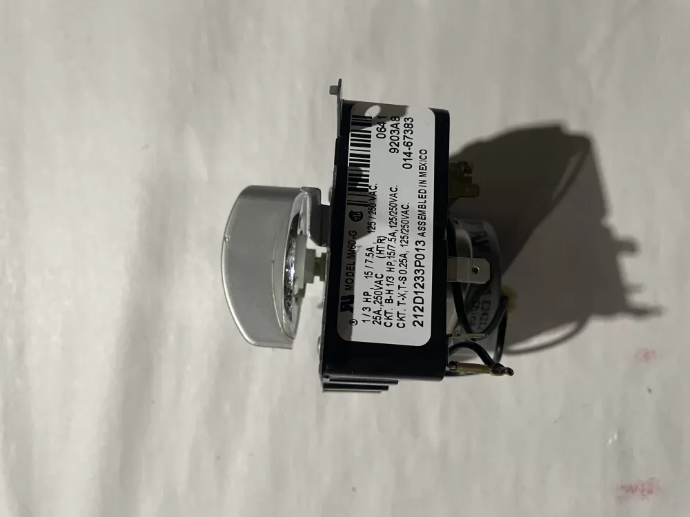 GE 212D1233P012 WE4M364 Dryer Timer AZ208352 | KM1006