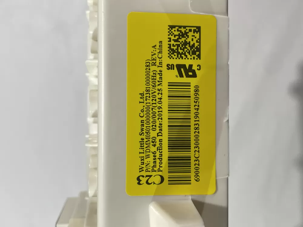 GE WH12X27293 17238100000283 Washer Control Board AZ174686 | Wmv844