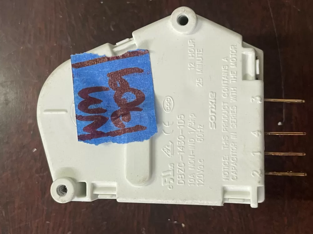 Frigidaire DBZC-1430-1D5 Refrigerator Defrost Timer AZ40684 | Wm1709
